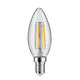 E14 4,8W LED Kerze Filament 2700K Dimmbar Klar
