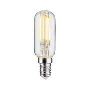 E14 4,8W LED Röhre 2700K Filament Dimmbar Klar, Paulmann Glaslampe mit warmweißem Licht und sichtbarem Filament