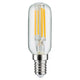 E14 4,8W LED Röhre 2700K Filament Dimmbar Klar