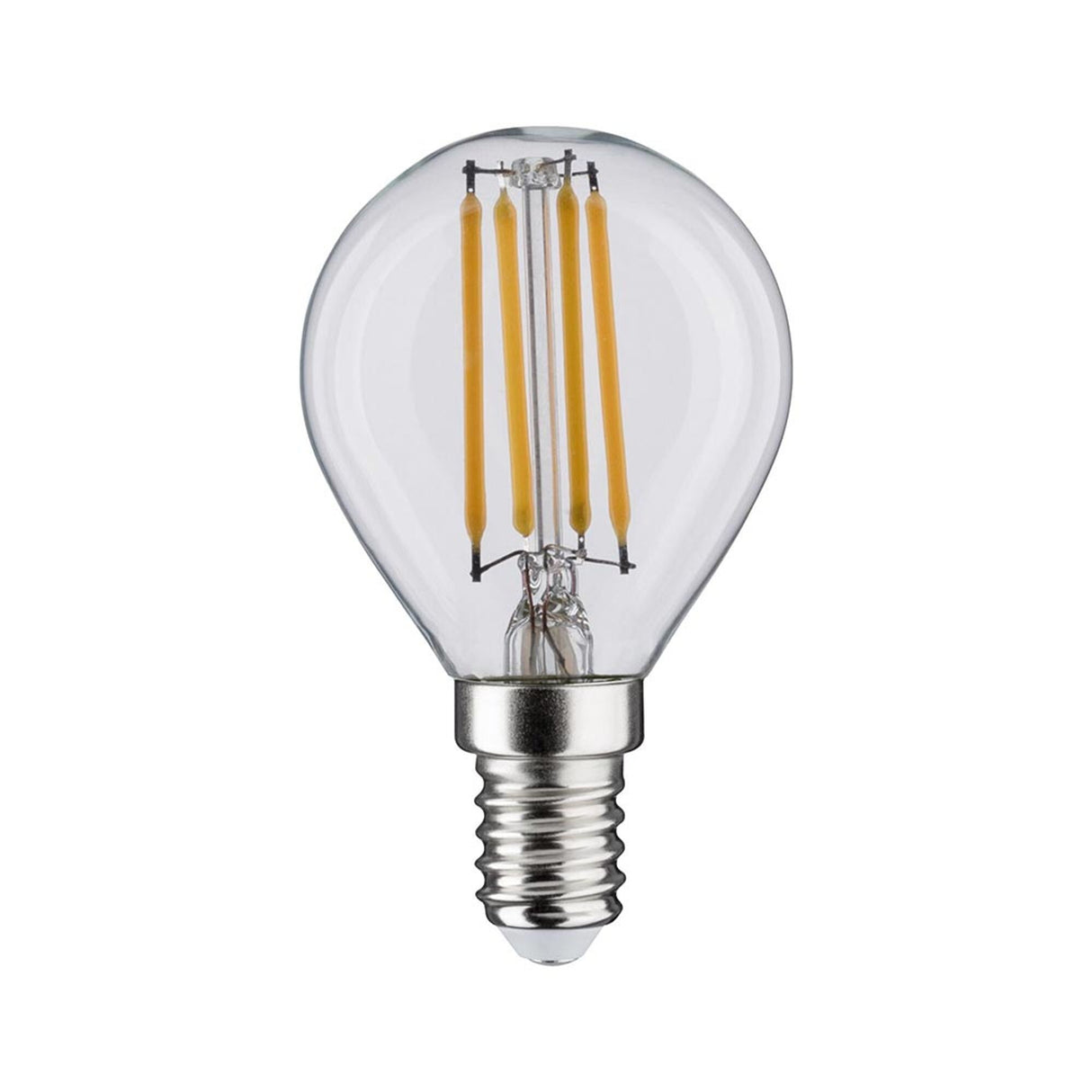 E14 4,8W LED Tropfen Filament 2700K Dimmbar Klar