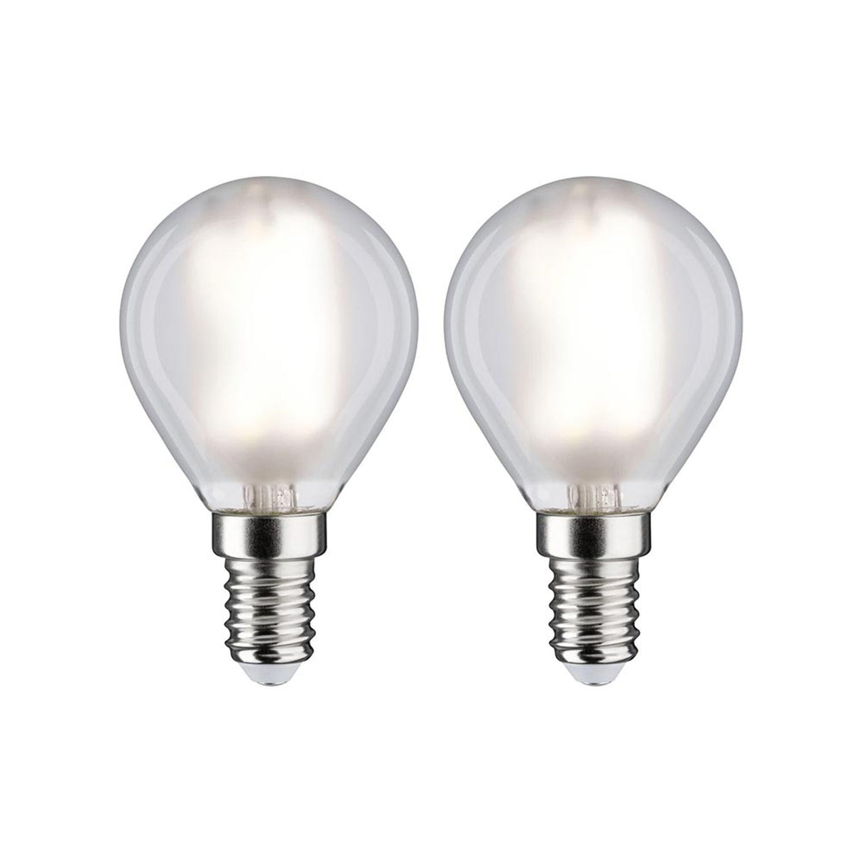 E14 4,8W LED Tropfen 2er Pack Filament 4000K Leuchtmittel
