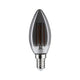 E14 4W LED Röhre 14 Dimmbar 1800K Rauchglas