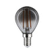 E14 4W LED Tropfen Dimmbar 1800K Rauchglas