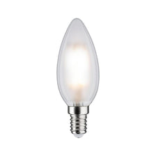 E14 5W LED Kerze Filament Dimmbar 4000K Matt-Weiß, Paulmann Kerzenlampe mit E14-Fassung und mattiertem Glas