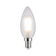 E14 5W LED Kerze Filament Dimmbar 4000K Matt-Weiß