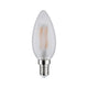 E14 5W LED Kerze Filament Dimmbar 4000K Matt-Weiß