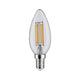 E14 5W LED Kerze mit 3 Stufen-Dimmer 2700K Filament Klar
