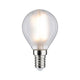 E14 5W LED Tropfen Filament 2700K Matt