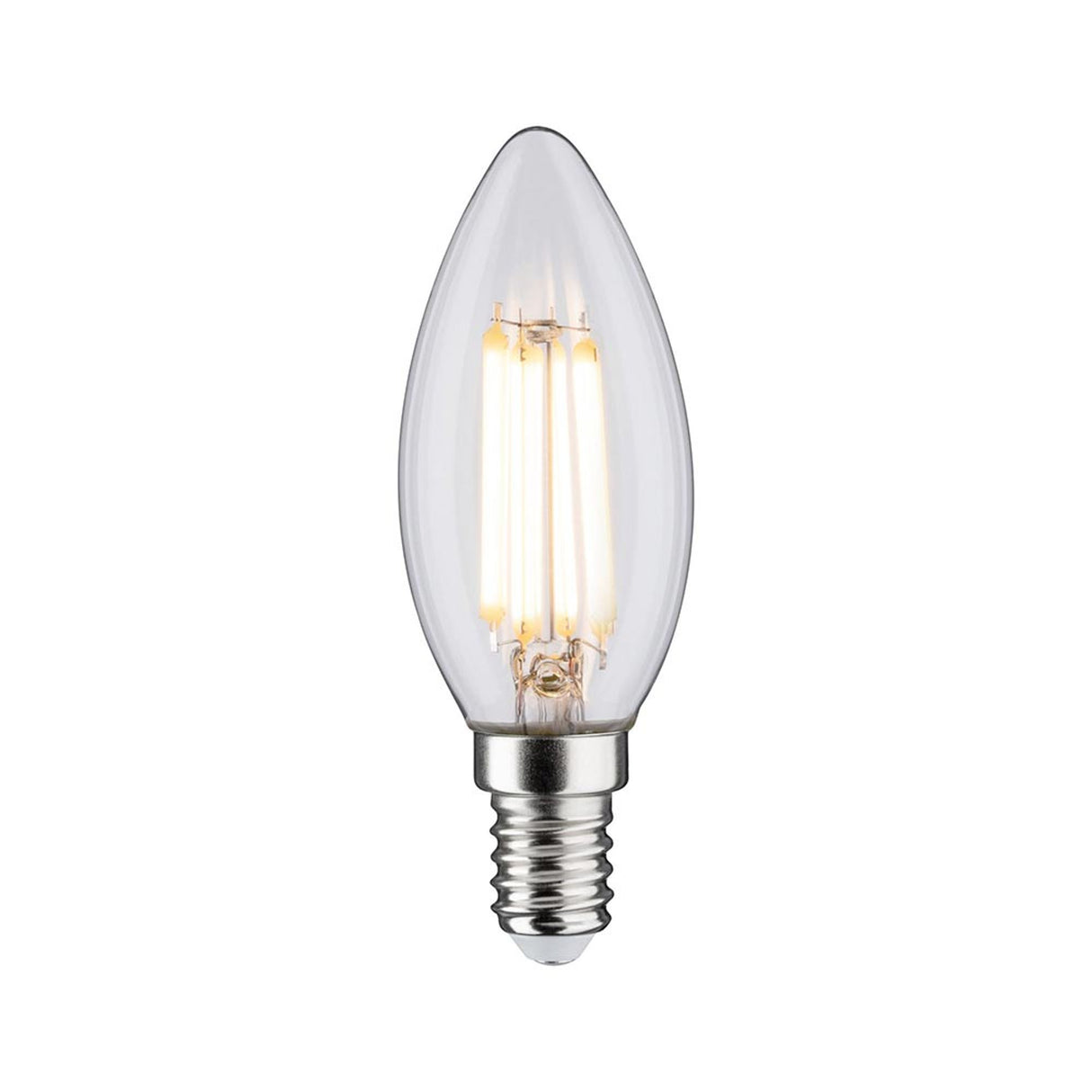 E14 6,5W LED Kerze Filament 2700K Klar