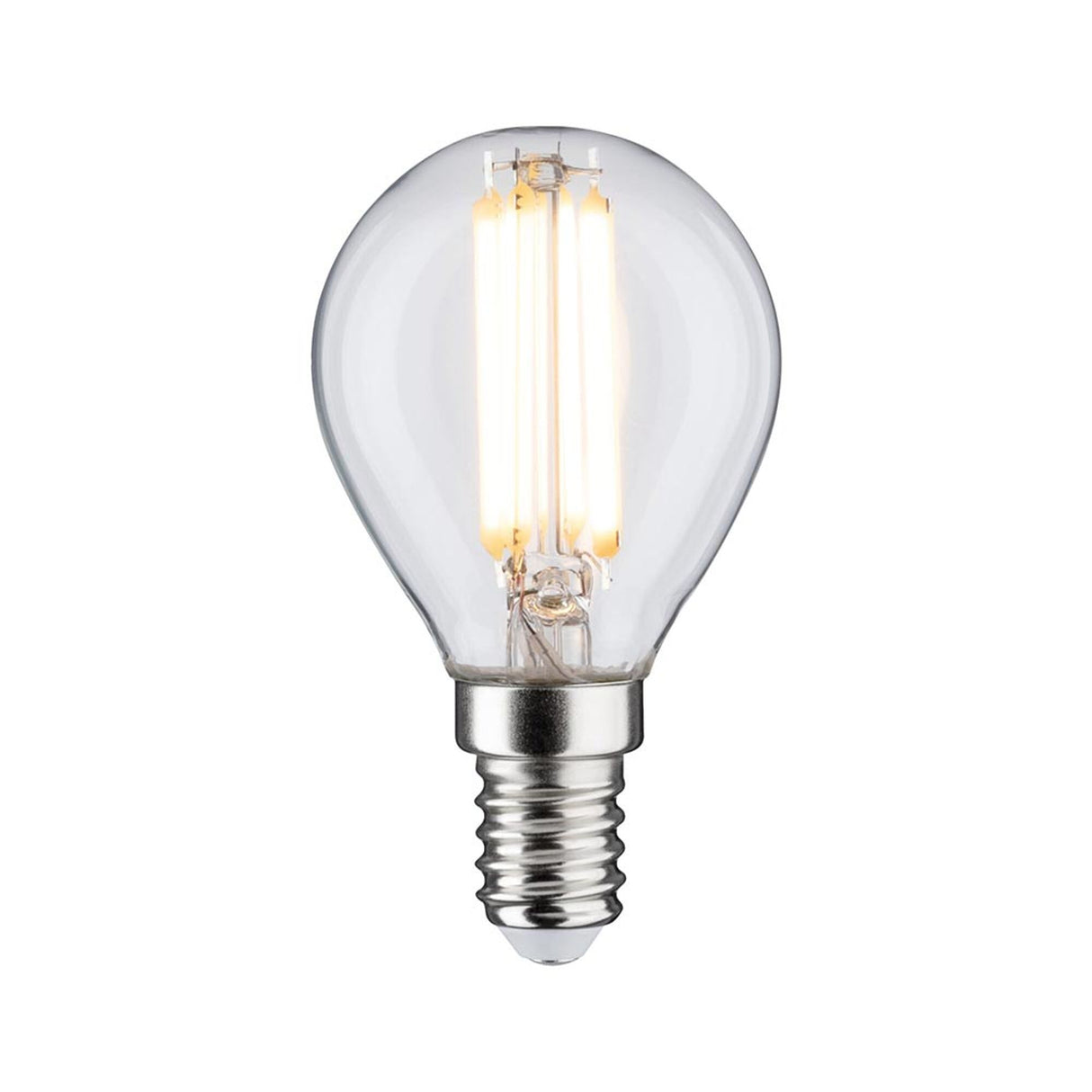 E14 6,5W LED Tropfen Filament 2700K Klar