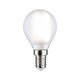 E14 6,5W LED Tropfen 4000K Filament Matt