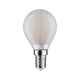 E14 6,5W LED Tropfen 4000K Filament Matt