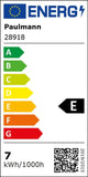 E14 6,5W LED Tropfen 4000K Filament Matt