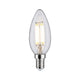 E14 LED 4,8W Kerze Filament 4000K Neutralweiß Matt