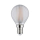 E14 5W LED Filament Tropfen Matt 4000K Dimmbar