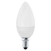 E14 LED Kerze Neutralweiß 4000K 280lm 4,9W opale Kerzenlampe von Eglo