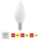 E14 LED Dimmbar per Schalter Warmweiß 3000K 470lm 4,9W mit Dimm-Funktion und Schalter