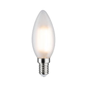 E14 LED Kerze Matt 6,5W 2700K Paulmann, warmweiß, matt, für E14-Fassung
