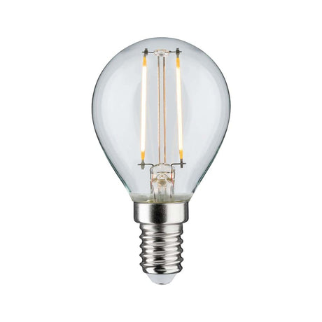 E14 LED Tropfen 2,5W 3-Stufen Dimmbar, klare Glühbirne mit warmem Licht und langer Lebensdauer