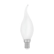 E14 LED Bougie à effet de souffle Opal 2700K 4W - solution d’éclairage élégante et écoénergétique pour un éclairage d’ambiance.