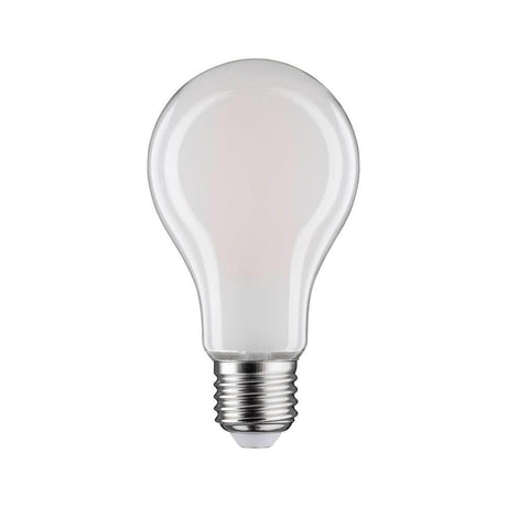 E27 11,5W LED Birne Filament 2700K Matt - moderne, warmweiße LED Lampe in Glühbirnenform.