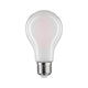 E27 11,5W LED Birne Filament 2700K Matt - moderne, warmweiße LED Lampe in Glühbirnenform.