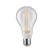 E27 15W LED Birne Filament 2700K Dimmbar, klare Vollglas-Glühlampe mit sichtbaren Filamenten und warmweißem Licht
