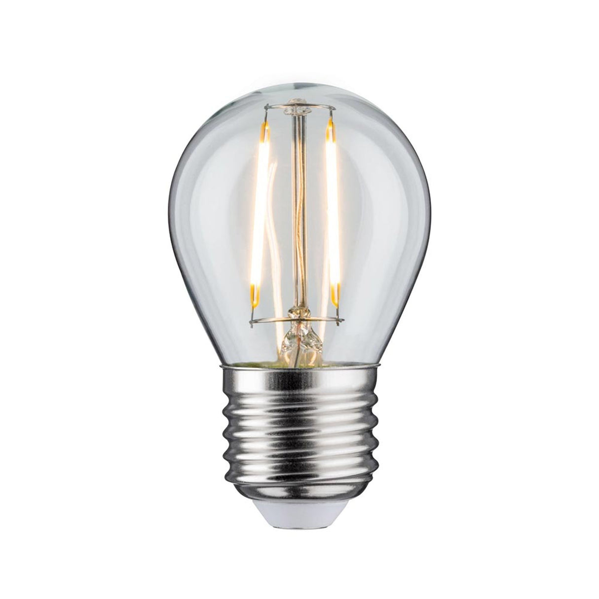 E27 2,6W LED Tropfen Filament 2700K Klar