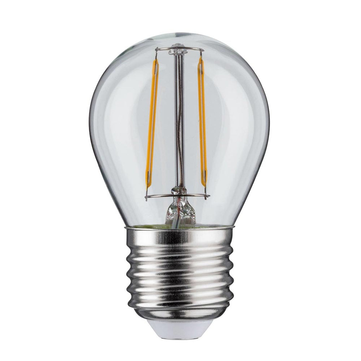 E27 2,6W LED Tropfen Filament 2700K Klar