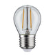 E27 2,6W Leuchtmittel 5er Bündel LED Filament 2700K Tropfen Klar