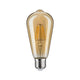 E27 LED ST64 2 x 6,5W Leuchtmittel Bündel 2500K Gold