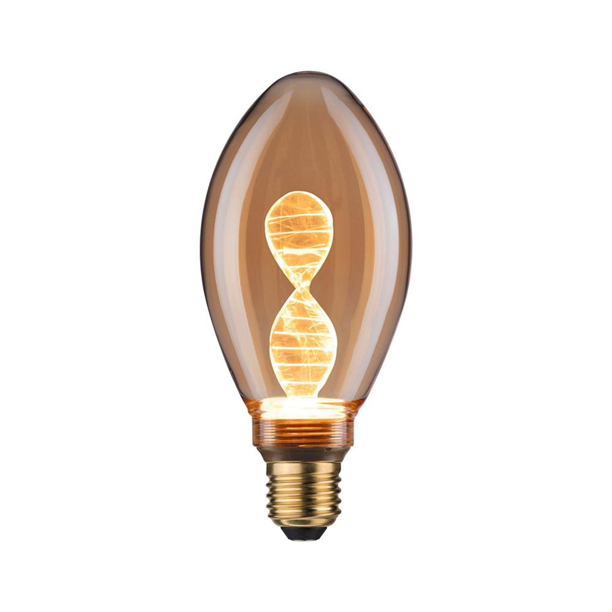 E27 3,5W LED Birne Helix 1800K Gold