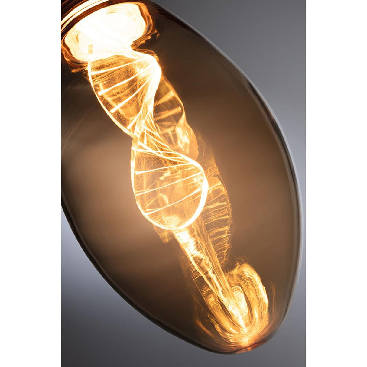 E27 3,5W LED Birne Helix 1800K Gold