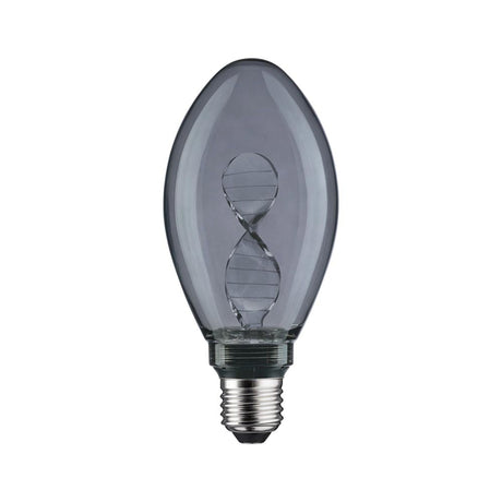 E27 3,5W LED żarówka Helix szkło dymione 1800K złote światło 