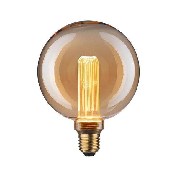 E27 3.5W LED Globe Arc gold light 1800K - vintage globe with golden light and decorative inner bulb.