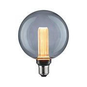 E27 3,5W LED Globe Arc Rauchglas 1800K, Paulmann LED-Leuchtmittel mit warmem goldfarbenem Licht und dekorativem Innenkolben