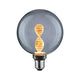 E27 3,5W LED Globe Helix 1800K Rauchglas