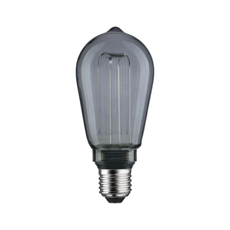 E27 3,5W LED Kolba Arc 1800K szkło dymione 