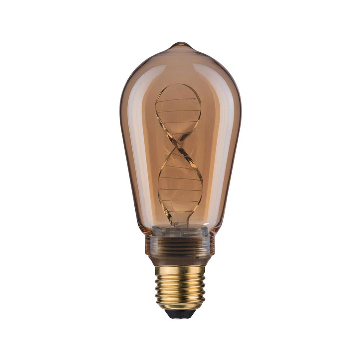 E27 3,5W LED Kolben Helix 1800K Gold