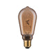 E27 3,5W LED Kolben Helix 1800K Gold