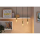 E27 3,5W LED Kolben Helix 1800K Gold