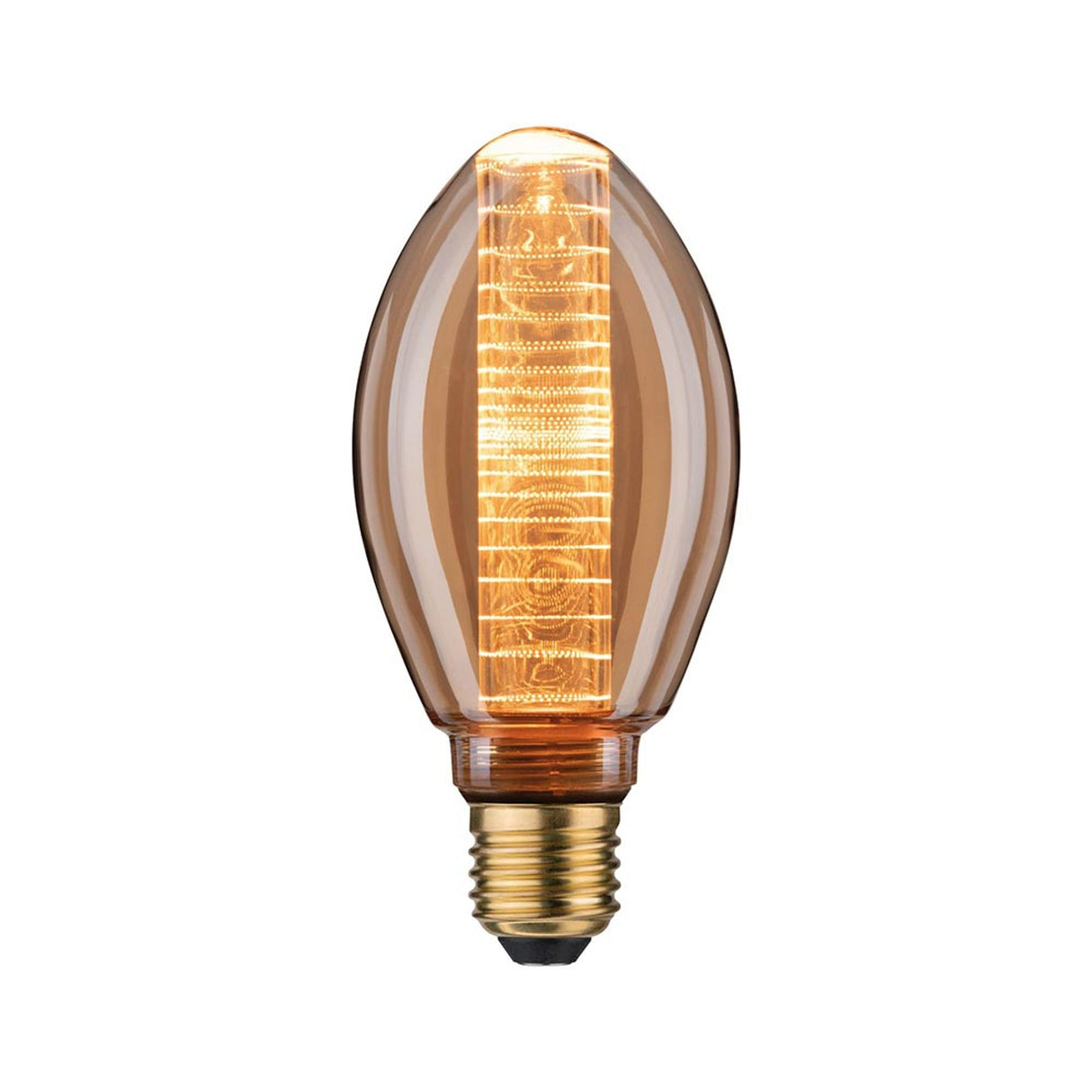 E27 3,6W LED Birne Ringmuster 1800K Dimmbar, Gold