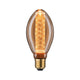E27 3,6W LED Birne Spiralmuster 1800K Dimmbar, Gold