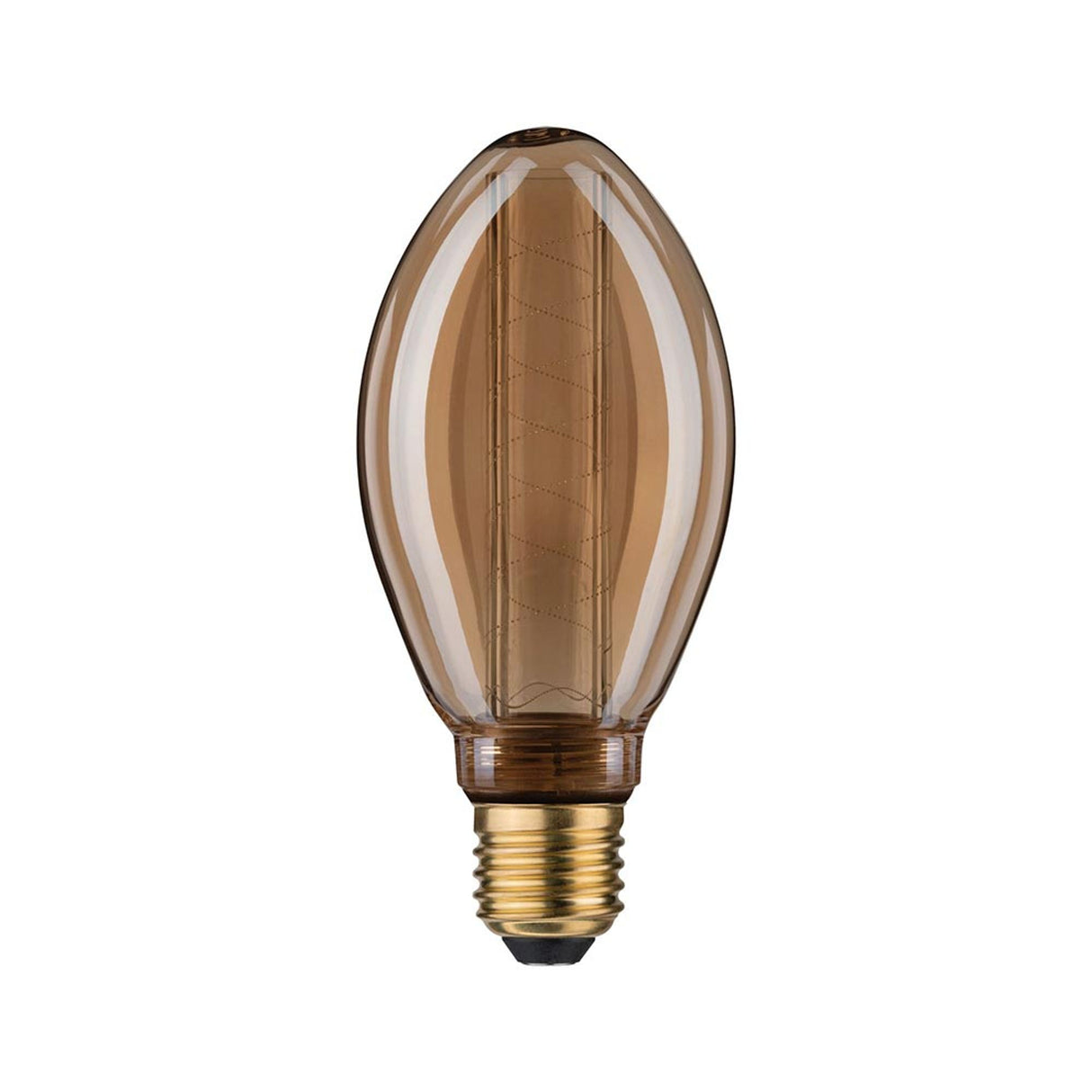 E27 3,6W LED Birne Spiralmuster 1800K Dimmbar, Gold