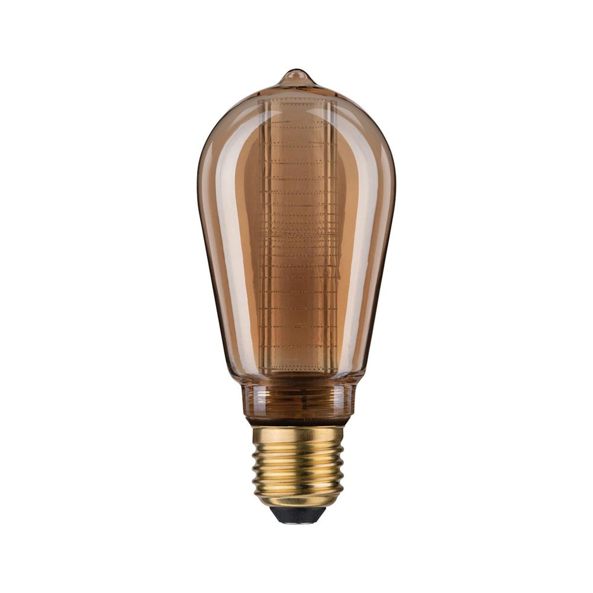 E27 3,6W LED Kolben Ringmuster 1800K Dimmbar, Gold