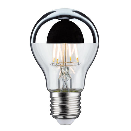 E27 3 x 6,5W LED Leuchtmittel Kopfspiegel Silber 2700K