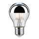 E27 3 x 6,5W LED Leuchtmittel Kopfspiegel Silber 2700K