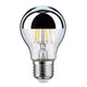 E27 3 x 6,5W LED Leuchtmittel Kopfspiegel Silber 2700K