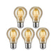 E27 4,7W Leuchtmittel Bündel 5x LED Goldenes Licht 2500K