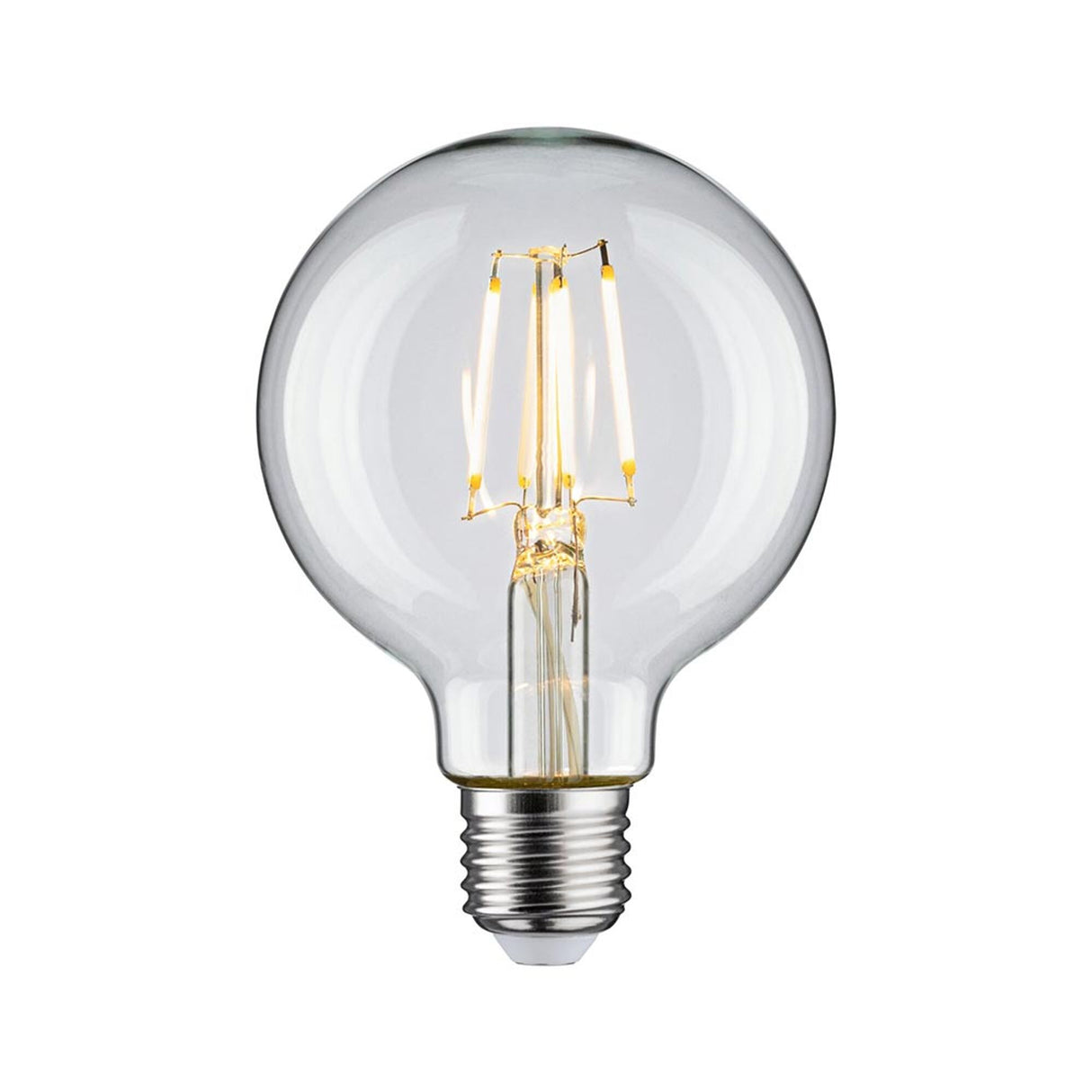 E27 4,8 LED Globe Filament 2700K Klar